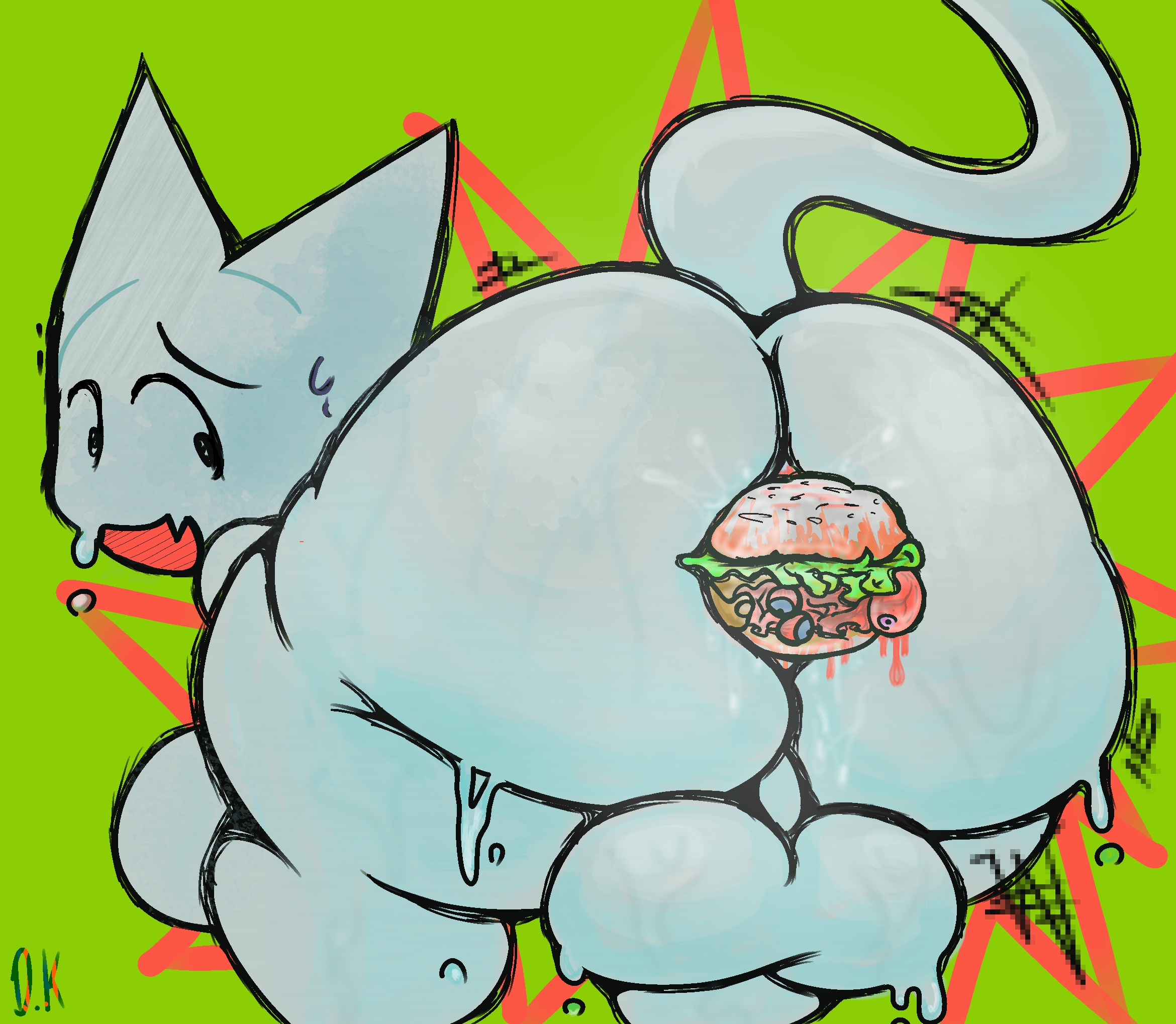 1223guy, ass, balls, fat ass, femtanyl, food, male, rule 63, sweat, tagme, token (femtanyl)