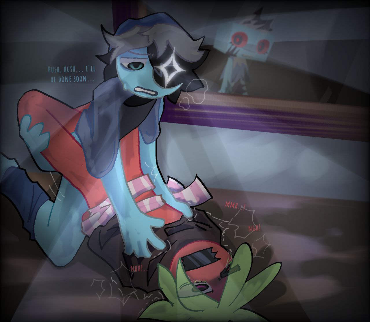 2boys anal_sex astro_(dandy's_world) background_character dandy's_world dick duct_tape forced gay_sex male/male non-con non-consensual noncon nonconsensual rape raped shaking sprout_(dandy's_world) tagme tied_up tisha_(dandy's_world) toon twisted_tisha_(dandy's_world)