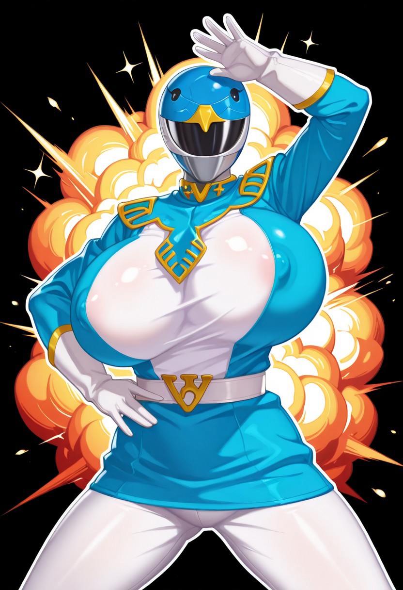 1girls 5_fingers action_pose ai_generated belt belt_buckle black_background blue_headwear blue_helmet blue_swallow choujin_sentai_jetman civitai clothed clothed_female coloredbin.ai coloredbin_ai costume curvy curvy_body curvy_female curvy_figure dramatic_lighting dramatic_pose explosion face_covered female female_focus female_human female_only female_superhero full_body full_body_view fully_clothed fully_clothed_female gloves hands_up handwear hayasaka_ako helmet hero_costume hero_outfit heroine huge_boobs huge_breasts human human_female human_focus human_only jojo_pose large_boobs large_breasts large_tits looking_at_viewer massive_boobs massive_breasts massive_tits outline pants plump_boobs plump_breasts plump_tits simple_background slim_female slim_figure slim_girl slim_waist solo solo_female solo_focus solo_human sparkles super_sentai superhero superhero_costume superheroine top_heavy top_heavy_breasts visible_nipples white_belt white_gloves white_pants