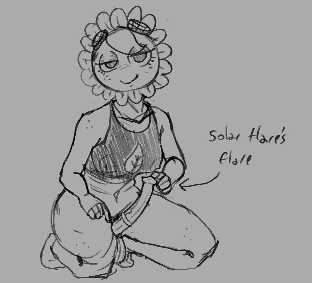 1futa anthro anthrofied ass breasts dalice_g dickgirl female flora_fauna futa_only futanari monochrome penis plant plant_girl plant_humanoid plantie plants_vs._zombies plants_vs_zombies popcap_games solar_flare_(pvz) sunflower_(pvz)