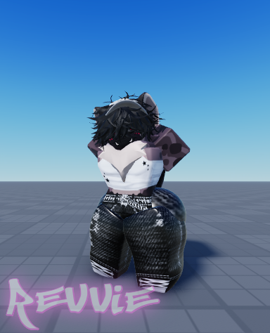 1boy 3d artist_name baseplate big_ass big_butt big_thighs femboy femboy_only huge_ass roblox robloxian self_upload solo solo_focus tagme thick_ass thick_thighs watermark xr_revvie xyle_(xr_revvie)