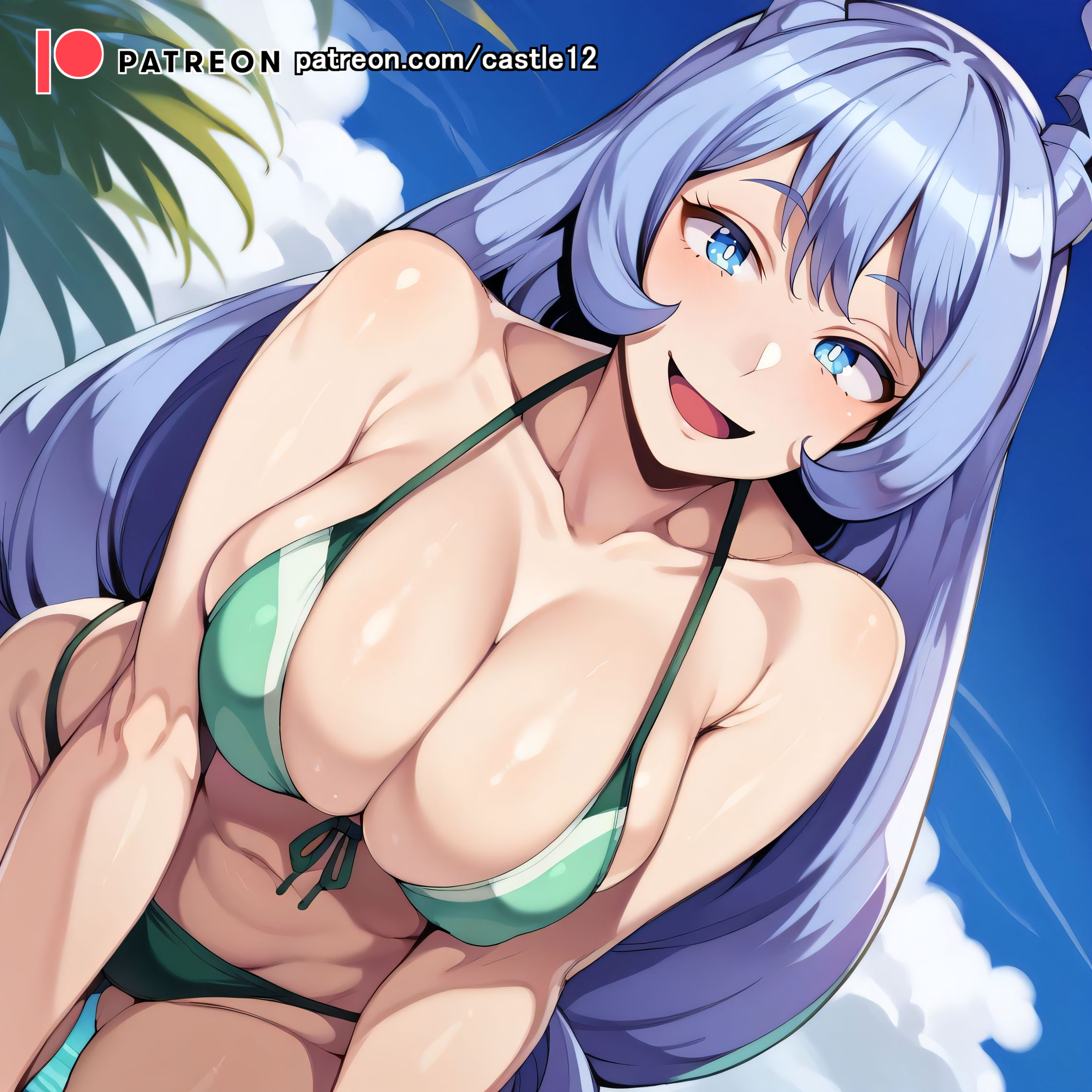 1girls, ai generated, alternate breast size, big breasts, bikini, breasts, busty, castle12, curvaceous, curvy, curvy body, curvy female, curvy figure, female, huge breasts, large breasts, my hero academia, nejire hado, nipples, sweat, sweating, sweaty, sweaty body, sweaty breasts, swimwear, thick thighs, thighs, venus body