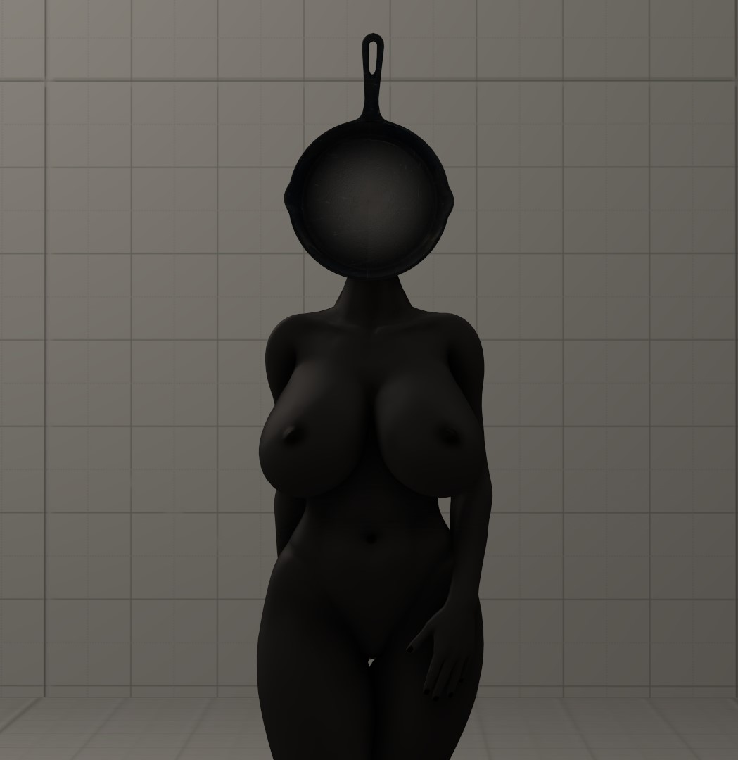3d_(artwork) animate_inanimate big_breasts breasts cookware demonslairsfm digital_media_(artwork) female frying_pan huge_breasts humanoid if_it_exists_there_is_porn_of_it kitchen_utensils meme shitpost solo tools