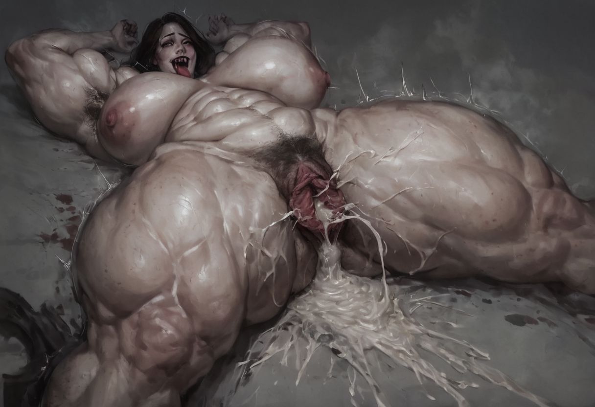 abs ahe_gao ai_generated areolae ass bare_shoulders bbw belly big_ass big_breasts big_butt black_hair bookingi breasts curvaceous curvy dark_skin erect_nipples eyes_rolling_back female_focus fucked_silly giantess gore hair_over_eyes horror horror_(theme) leg_lift legs light-skinned_female light_skin long_hair mature_female motion_lines musclegut muscular muscular_female muscular_thighs nipples nude nude_female perky_nipples plump_labia pussy_juice scars scars_on_legs scars_on_thighs scary solo solo_female spread_legs steam sweat sweatdrop thick_legs thick_thighs tongue_out veiny_breasts venus_body voluptuous wide_hips