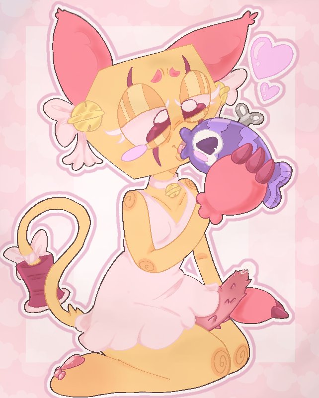 anthro, anthro on feral, anthro penetrating feral, artist request, barnaby (dandy's world), barnaby wilkers, blushcrunch studio, cat dick, cat ears, cat girl, cat tail, catgirl, dandy's world, dandys world, domestic cat, feral, fish, furry, huh?, kissing, kissing with tongue, living object, living toy, object, roblox, scraps (dandy's world), spiky cock, toy, zoophilia
