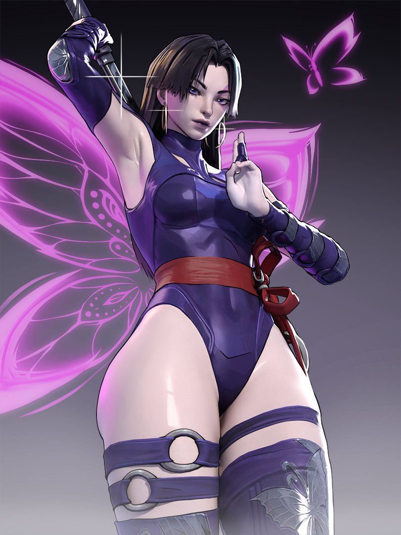 1girls 3d 3d_(artwork) 3d_model absurd_res absurdres armpits asian big_breasts black_hair breasts butterfly butterfly_wings cel_shading color curvaceous curvy curvy_female curvy_figure female hand_drawn hand_sign hi_res highres hourglass_figure katana kunoichi leotard light-skinned_female light_skin long_hair marvel marvel_comics marvel_rivals mutant_(marvel) natural_breasts popogori psylocke psylocke_(marvel_rivals) revealing_clothes sexy_armpits sexy_clothing simple_background slim_waist solo solo_female superheroine sword thick_thighs thighs tight_clothing vengeance_psylocke voluptuous voluptuous_female wide_hips x-men