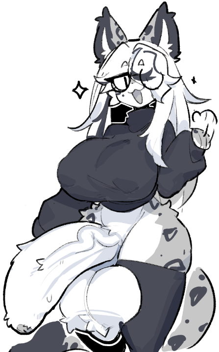 cock, futa, futanari, huge, huge breasts, shiyaa stuff, snep, snow leopard, tagme, worshipable balls