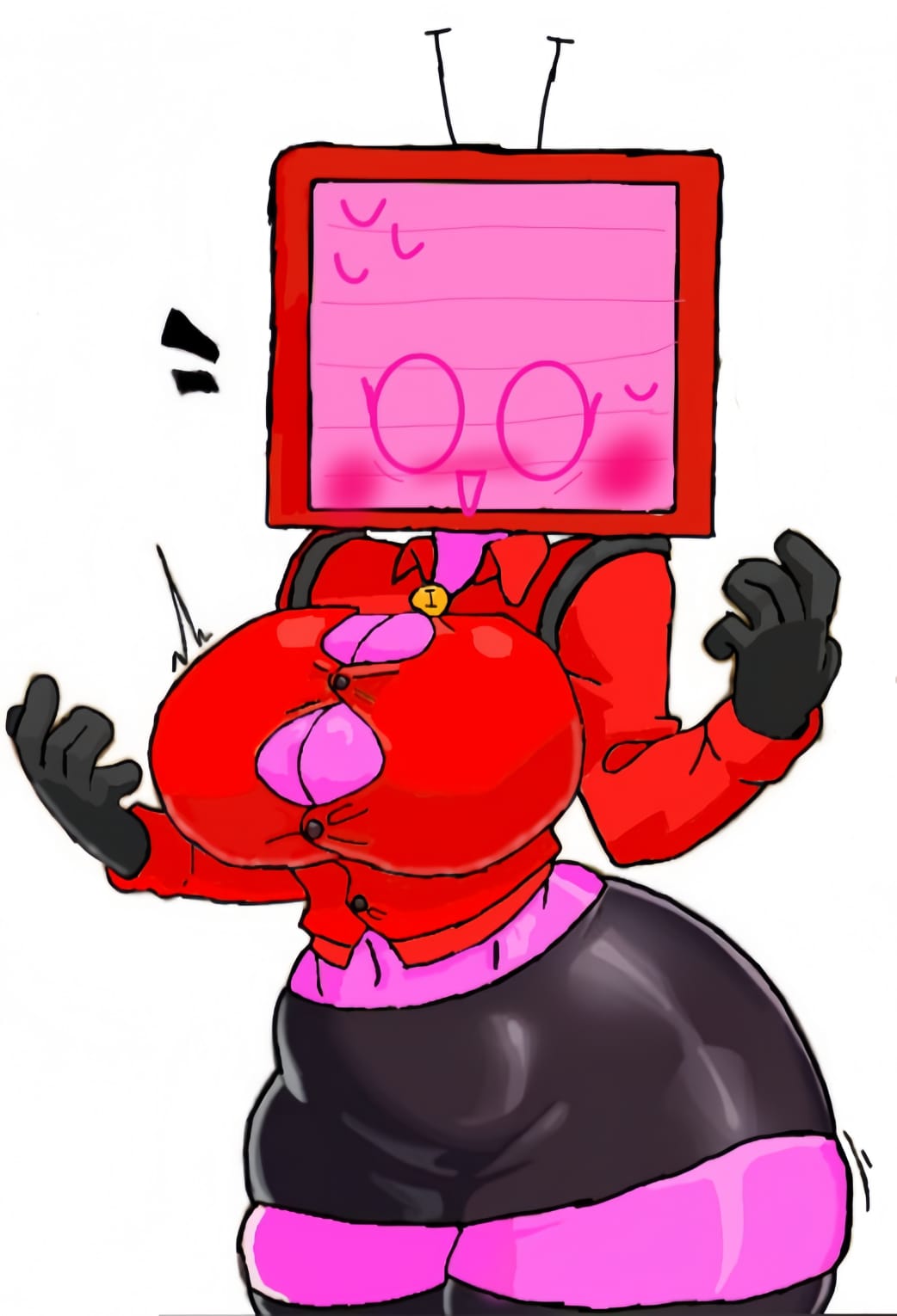 1girls, artist request, big breasts, forsaken (roblox), roblox, roblox game, robloxian, robot, tagme, thick thighs, veeronica