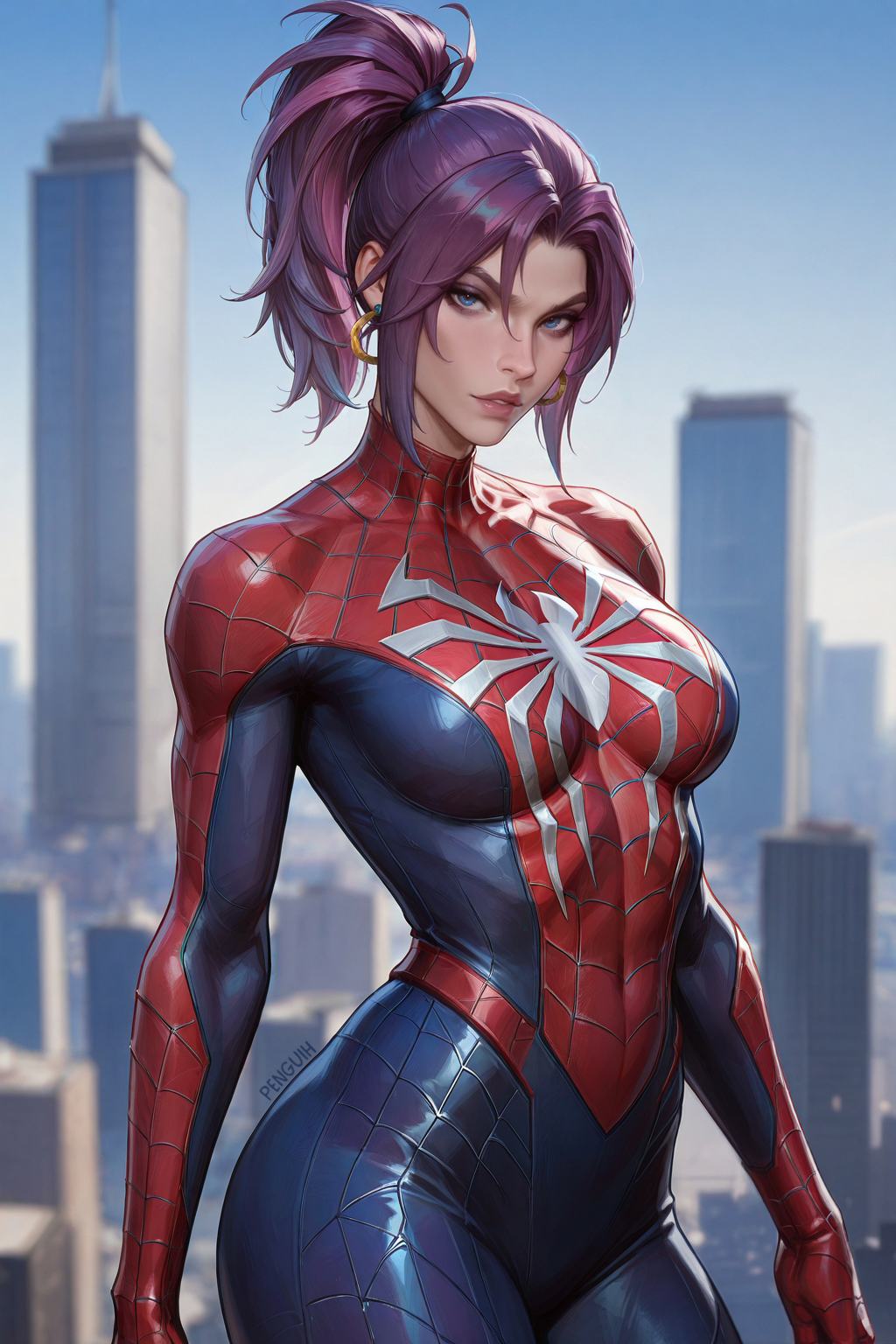 1girls, ai generated, big ass, big breasts, big thighs, breasts, curvaceous, curvy, curvy figure, digital media (artwork), female, hips, homo superior, huge ass, huge breasts, large ass, large breasts, legs, light skin, light-skinned female, marvel, marvel rivals, mature, mature female, mutant (marvel), penguih, psylocke, psylocke (marvel rivals), slim waist, spider-man (cosplay), spider-man (ps4), spider-man (series), thick, thick hips, thick legs, thick thighs, thighs, voluptuous, waist, wide hips, wide thighs, x-men