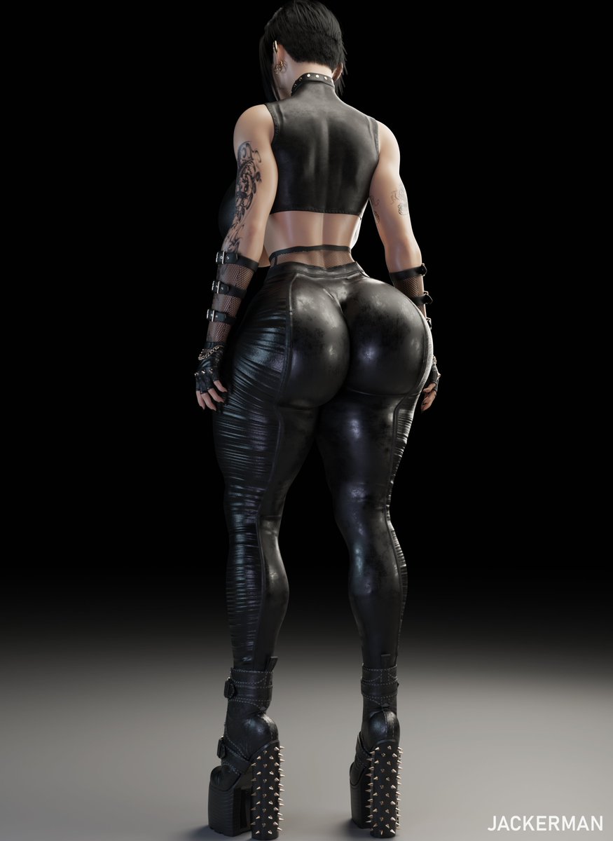 1girls, 3d, ass, ass bigger than head, big ass, big breasts, black hair, black nails, breasts, bust, busty, chest, curvaceous, curvy, curvy figure, fat ass, female, fingerless gloves, goth, goth girl, hips, hourglass figure, huge ass, huge breasts, humanoid, jackerman, large ass, light skin, light-skinned female, mature, mature female, original, original character, platform heels, round ass, serena (jackerman), sideboob, slim waist, spiked heels, thick, thick hips, thick legs, thick thighs, thighs, thighs bigger than head, vampire, vampire girl, vampiress, voluptuous, waist, wide ass, wide hips, wide thighs