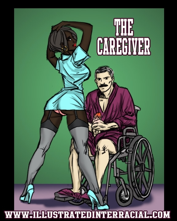 carla_(the_caregiver) comic dark-skinned_female dark_skin english female illustrated-interracial interracial male randy_(the_caregiver) the_caregiver