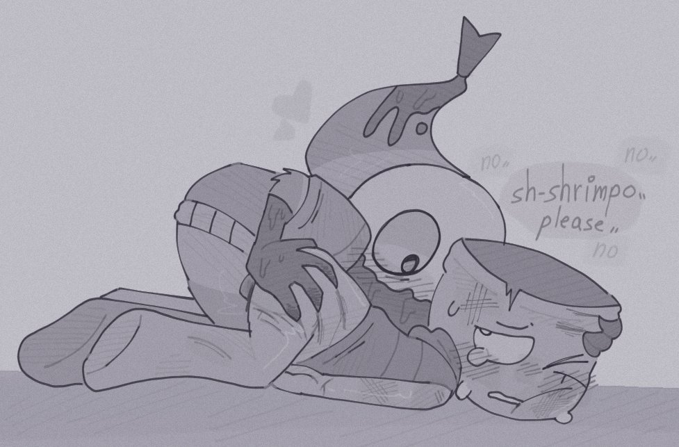 2boys, anal, anal sex, bruised, cloudyhehe, crying, dandy's world, finn (dandy's world), gay, gay rape, male, male only, pinned down, rape, raped by monster, scar, shrimpo (dandy's world), tagme, twisted shrimpo (dandy's world), yaoi