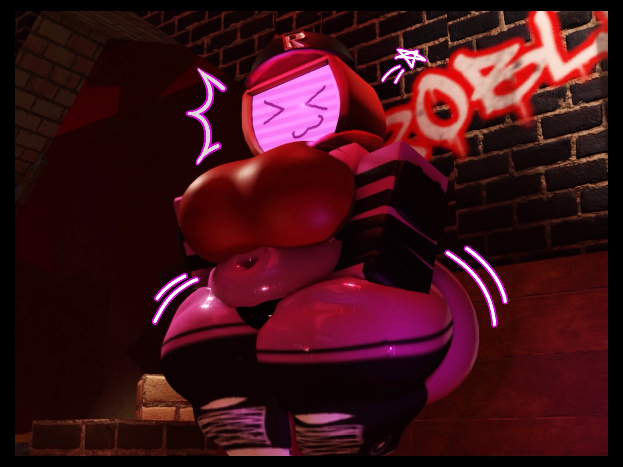1girls, 3d, forsaken (roblox), gaslight engine, roblox, roblox game, robloxian, source request, tagme, veeronica