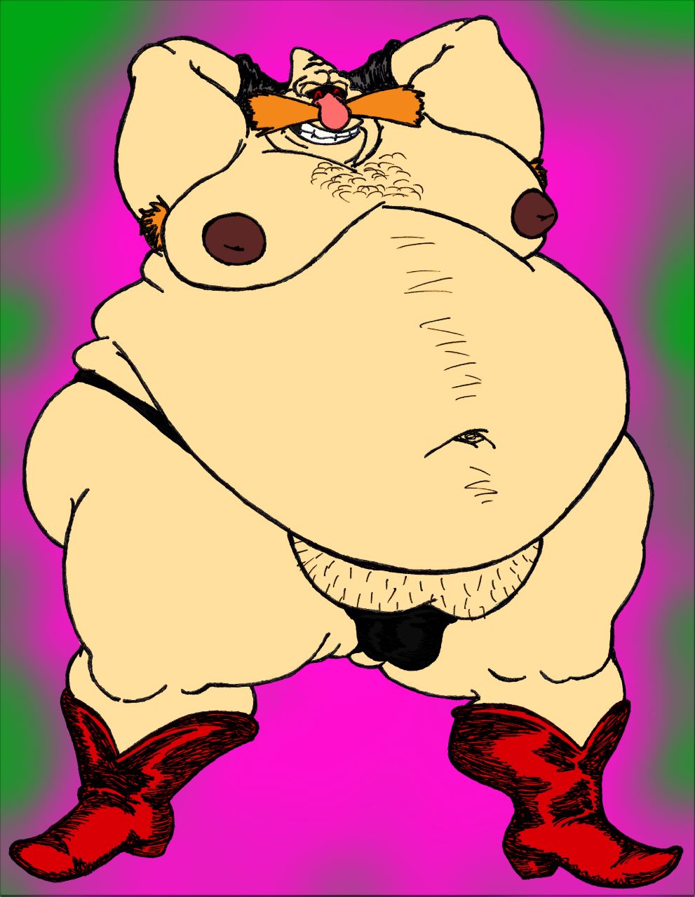 Dr. Eggman (Adventures Of Sonic The Hedgehog) Rule 34 Image