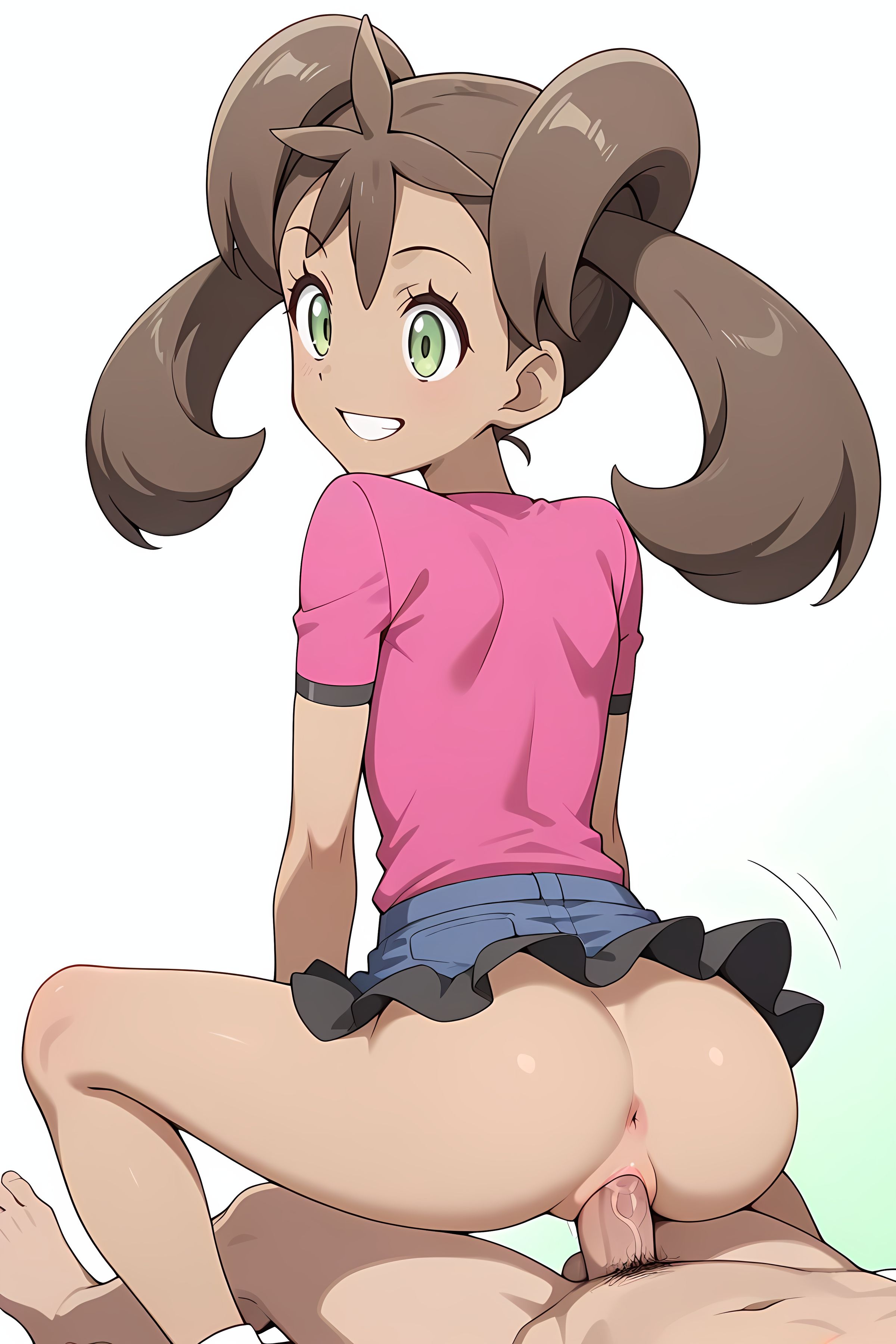 1boy, 1girls, 2025, ai generated, ass, big ass, big penis, cowgirl position, legs, on all fours, pokemon, pussy, riding, riding penis, sana (pokemon), shauna (pokemon), tagme, teksavart2