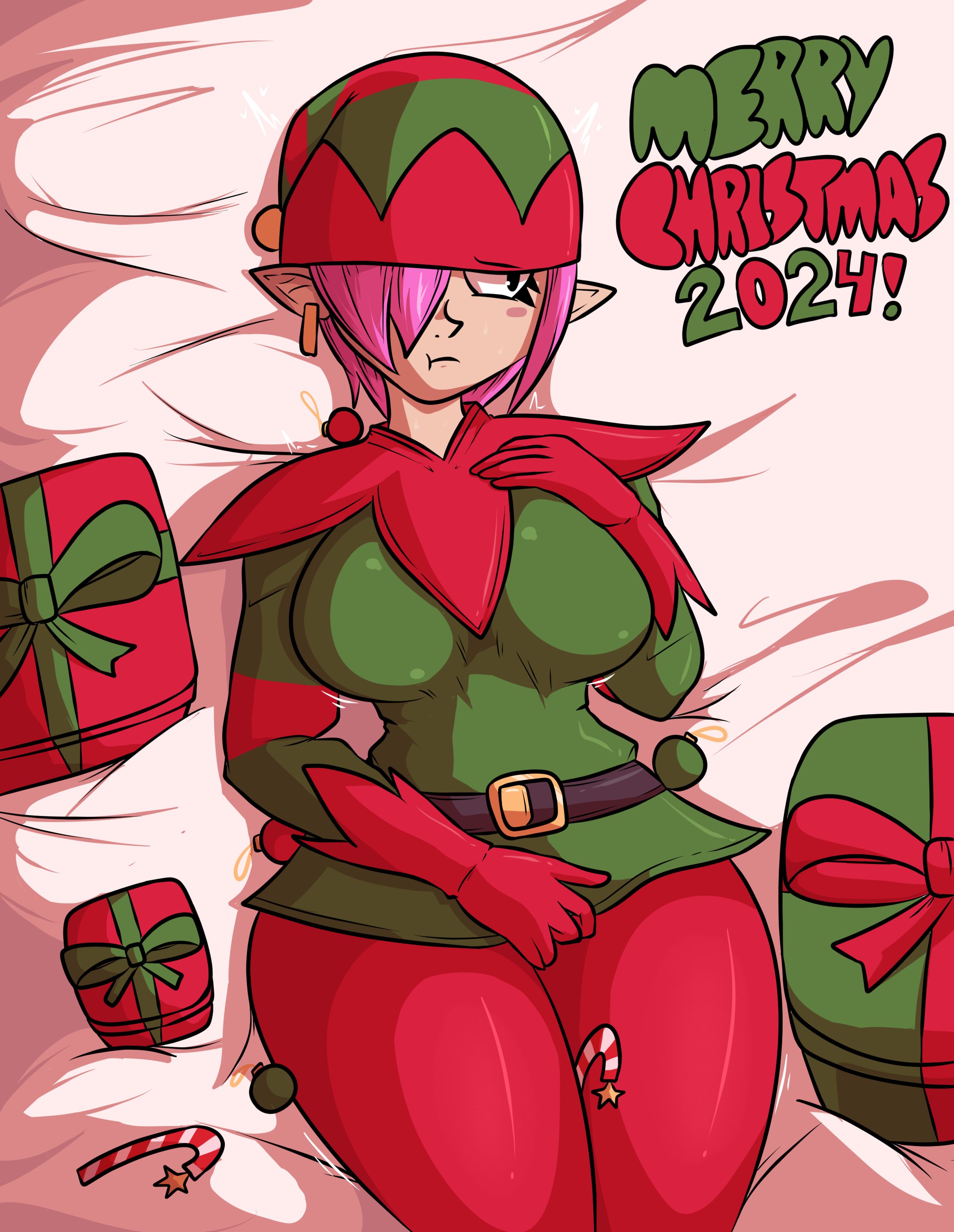 big breasts, brawl stars, breasts, female, lil helper penny (brawl stars), penny (brawl stars), pink hair, tagme, znixye