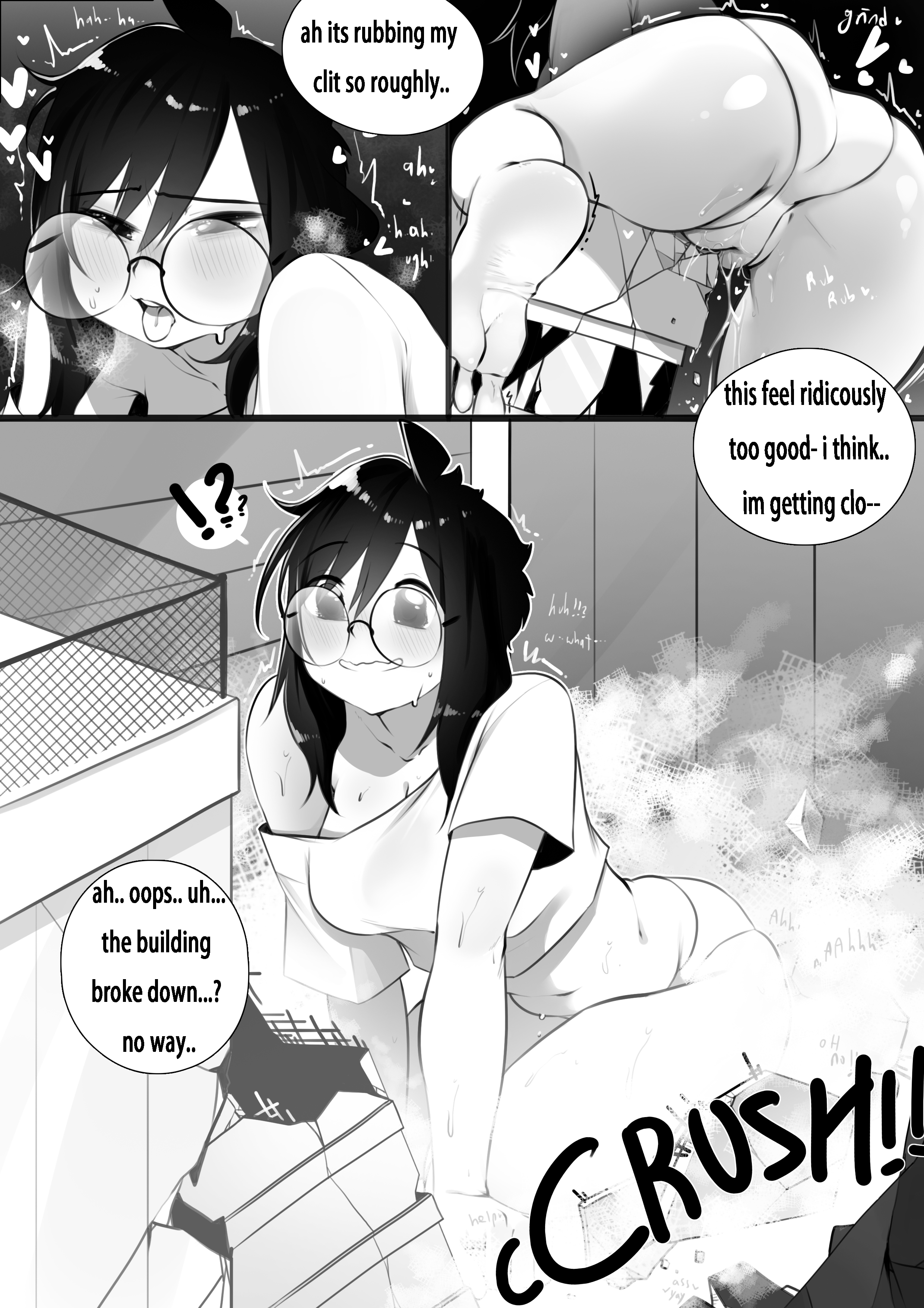 city, female, giantess, girl, littlefevil, masturbation, train