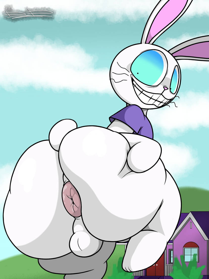 anthro, anus, balls, big ass, bunchy (pretty blood), pretty blood, sinner20033, thicc, thicc thighs