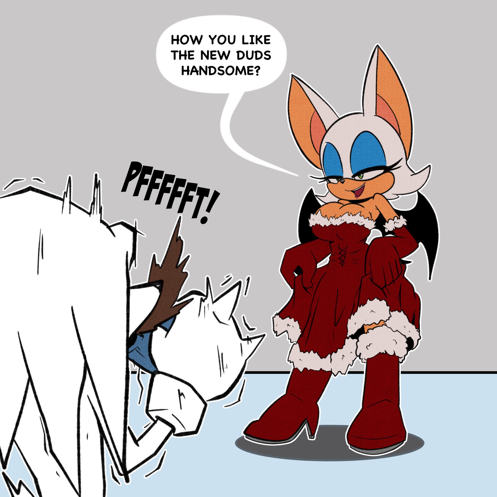 1boy, 1boy1girl, 1girls, animal humanoid, anthro, ass, bat, bat girl, bat humanoid, big ass, big breasts, big thighs, breasts, bust, busty, chest, corythec, curvaceous, curvy, curvy figure, digital media (artwork), echidna, female, hips, hourglass figure, huge ass, huge breasts, humanoid, knuckles the echidna, large ass, large breasts, legs, light skin, light-skinned female, male, male/female, mature, mature female, mobian, mobian (species), mobian bat, mobian echidna, rouge the bat, sega, slim waist, sonic (series), sonic the hedgehog (series), straight, thick, thick hips, thick legs, thick thighs, thighs, voluptuous, waist, wide hips, wide thighs