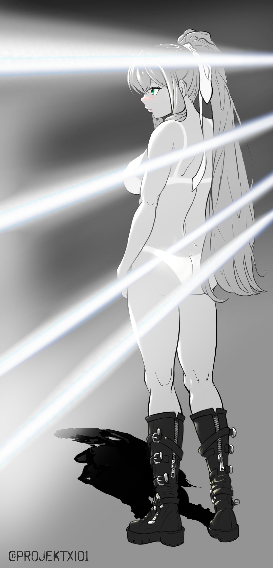 Monika (Doki Doki Literature Club) Rule 34 Image