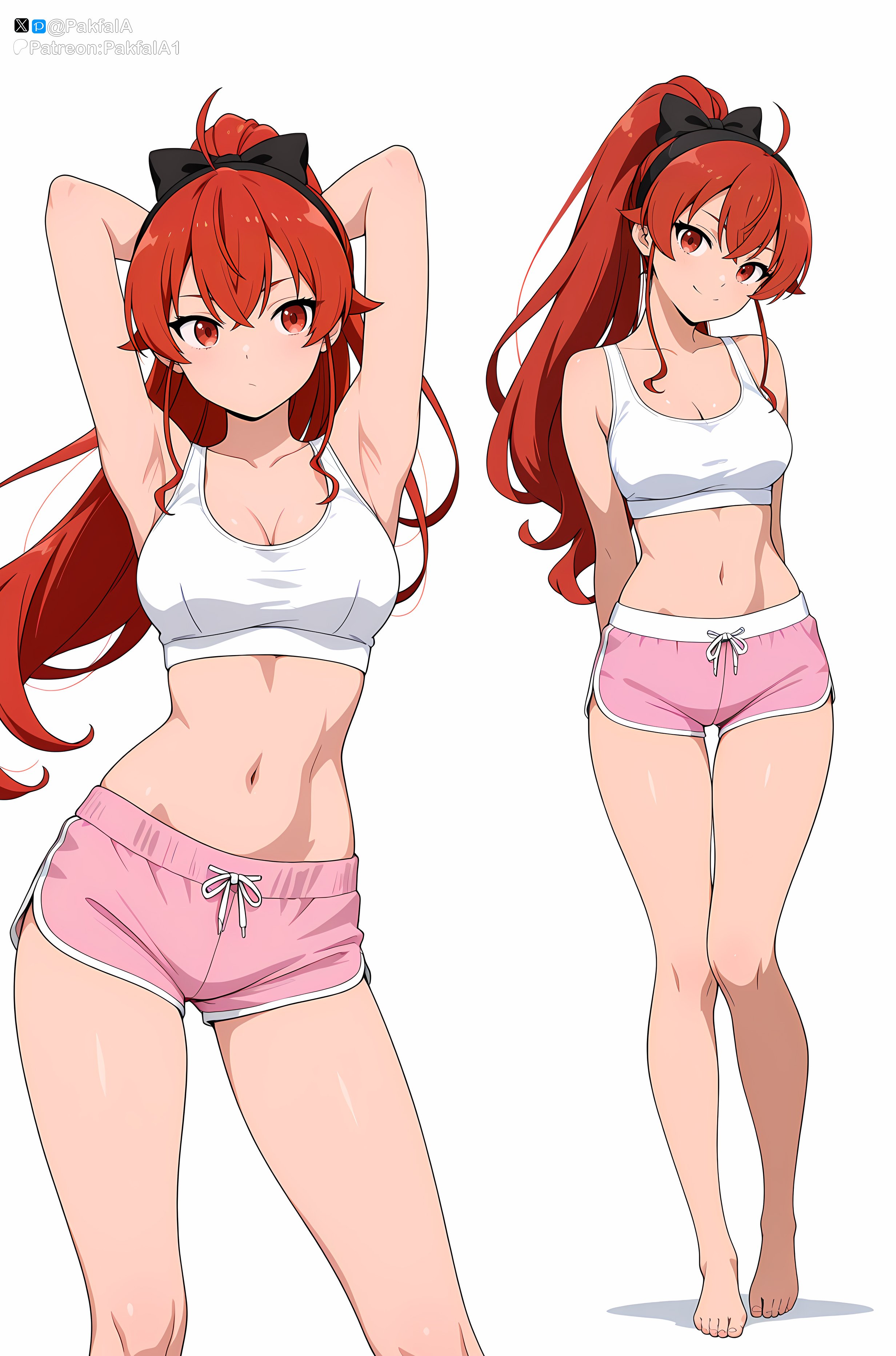 ai generated, eris greyrat, mushoku tensei, pakfaia, patreon, redhead