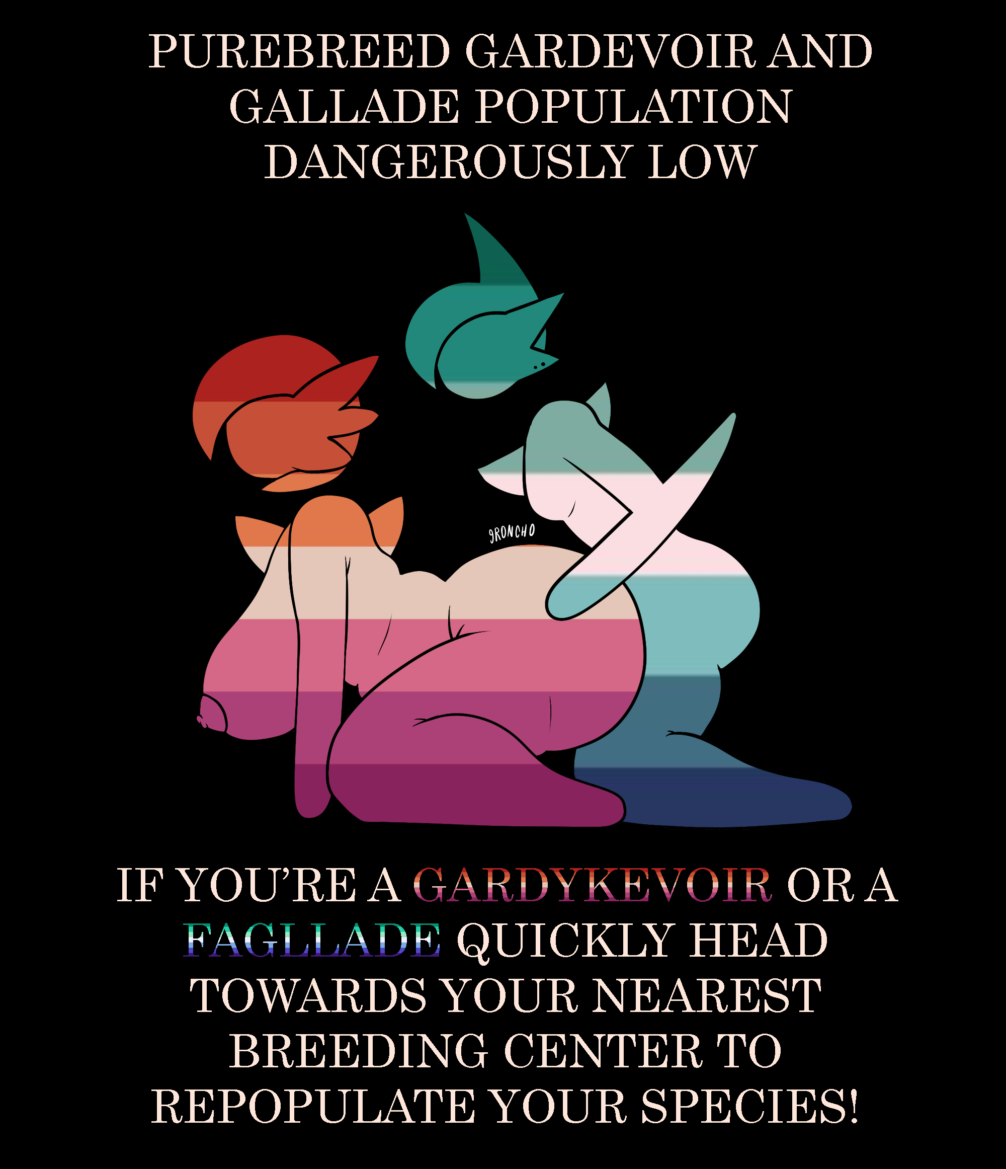 black background, breeding request, doggy style, female, femboy, femboy on lesbian, gallade, game freak, gardevoir, gay, gay male, gay pride, gay pride colors, gay with lesbian, gay with woman, grabbing ass, grabbing from behind, gronch0, hand on ass, homophobia, homophobic slur, homosexual female, homosexual male, intraspecies, lesbian, lesbian pride colors, lesbian with gay, lesbian with male, male, male/female, nintendo, on all fours, orientation play, pokemon, pokemon (species), pride colors, repopulation, sex, sillouette, simple background, slur, stickman, tagme, text, vincian pride colors, warning sign, warning sign person