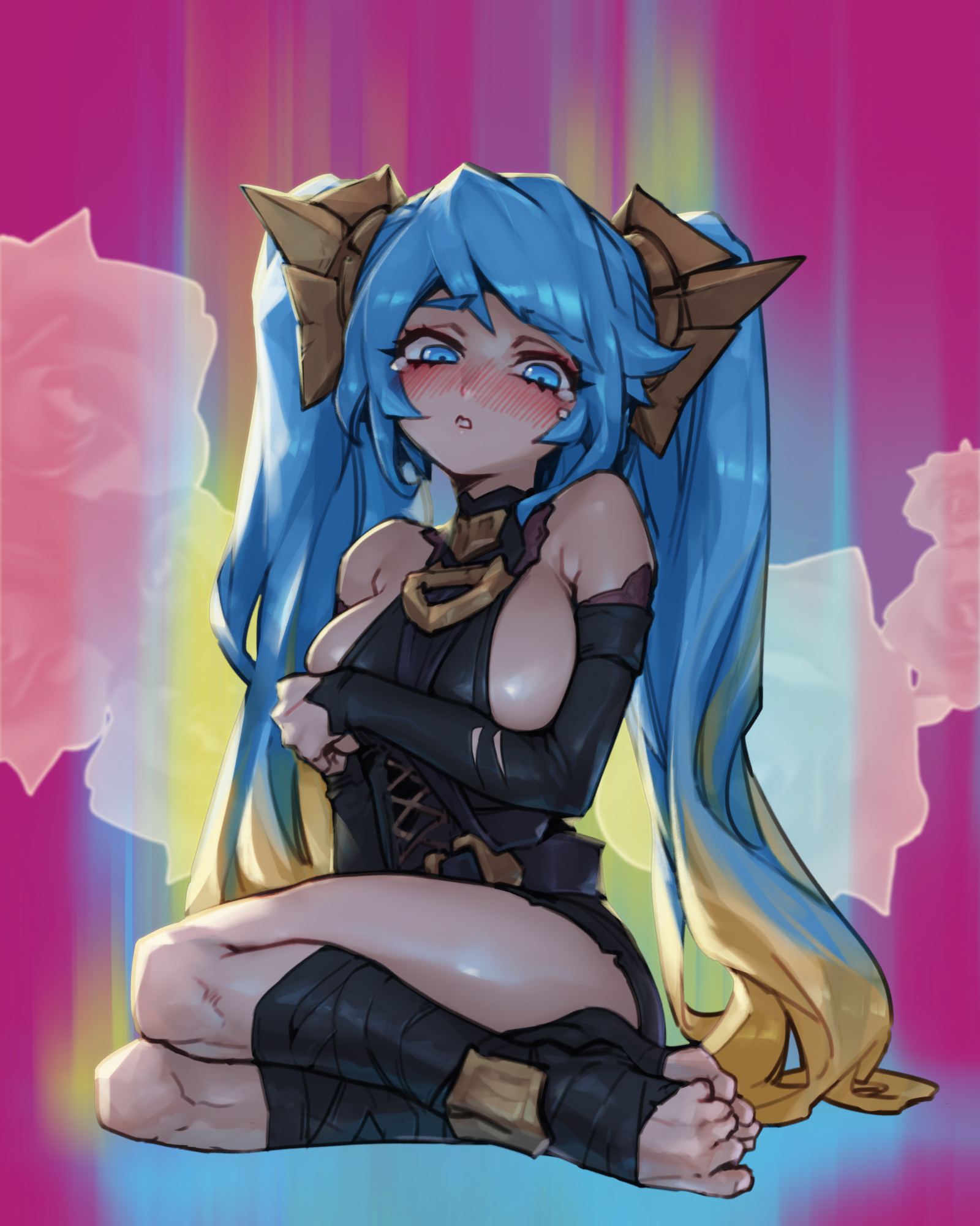 briar (league of legends), cosplay, female, league of legends, pt crow, riot games, sona buvelle