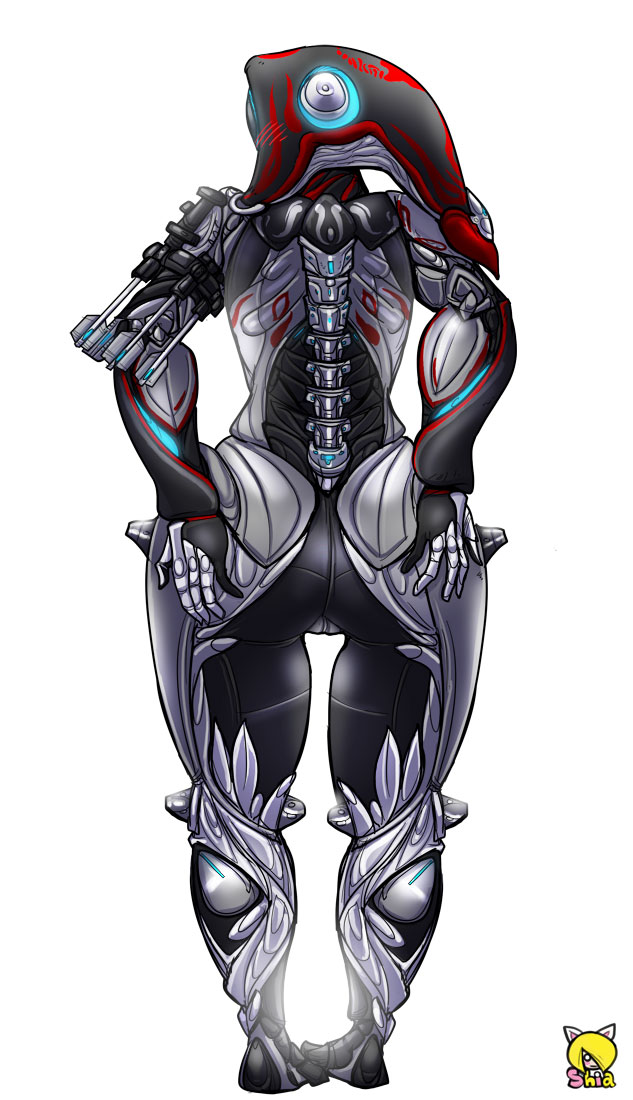 1girls female female_only hands_on_ass ivara_(warframe) presenting_hindquarters rear_view solo solo_female tagme warframe