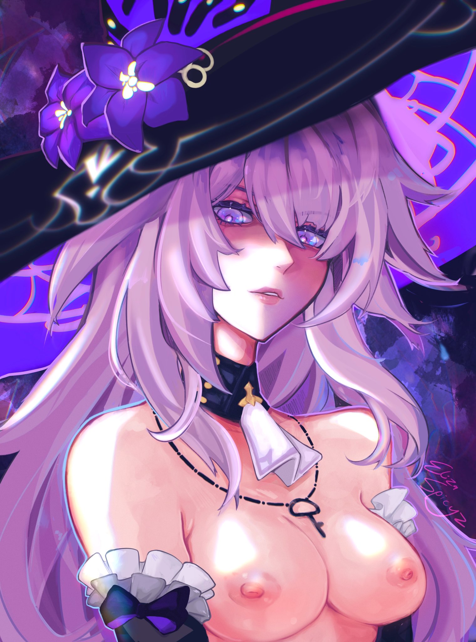 1girls, elizalento, elizaspicy, female, female only, herta (honkai: star rail), honkai: star rail, hoyoverse, nude, nude female, tagme, the herta (honkai: star rail), yuri