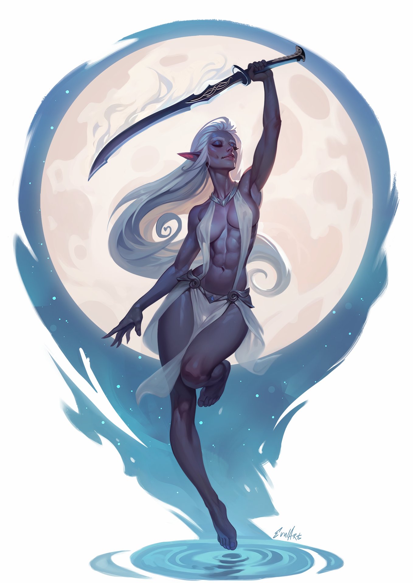 Priestess Of Eilistraee (Dungeons And Dragons) Rule 34 Image