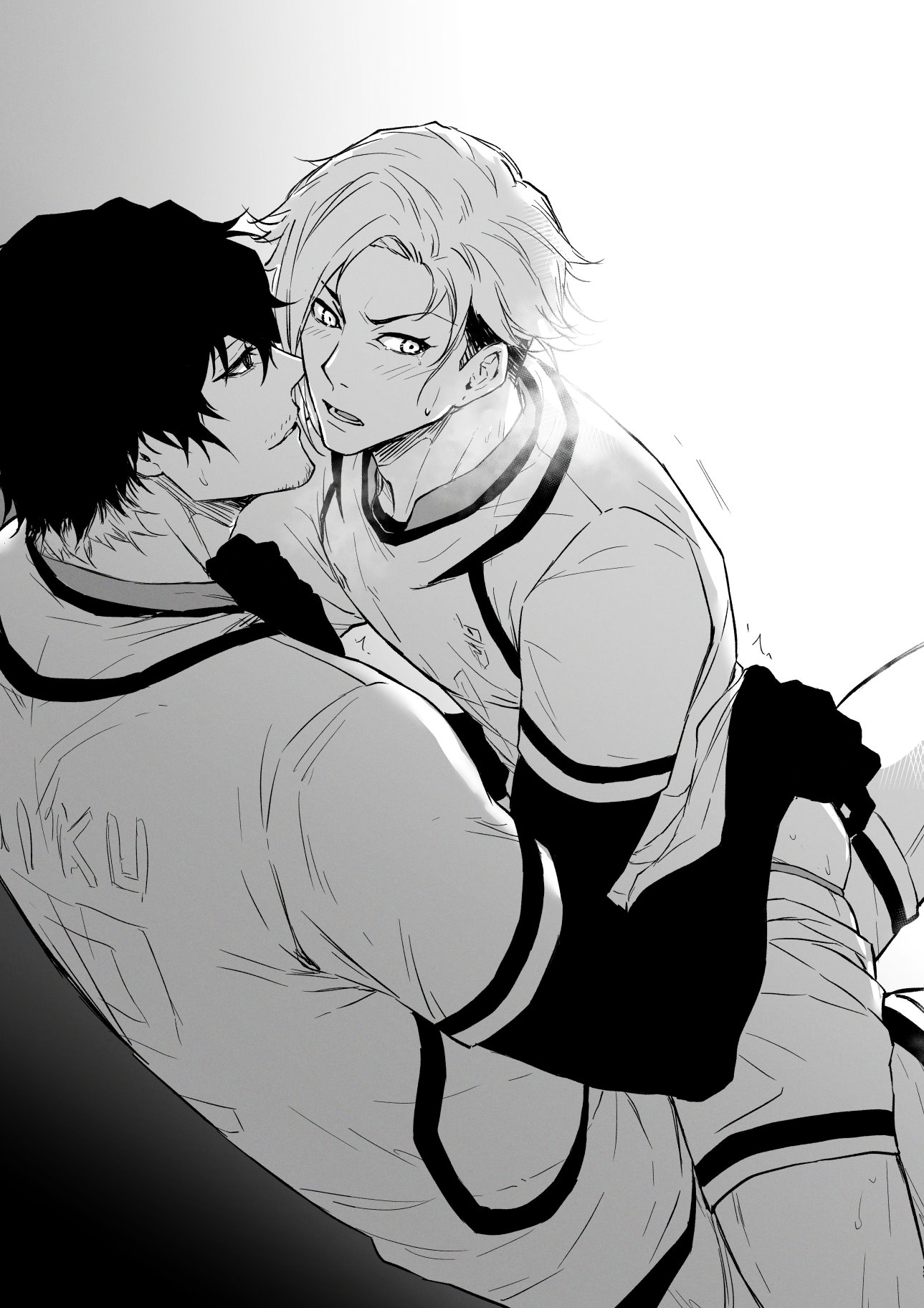 bara, blue lock, chuma a a, gay, male, male focus, male only, oliver aiku, sendo shuto, shuto sendo, yaoi