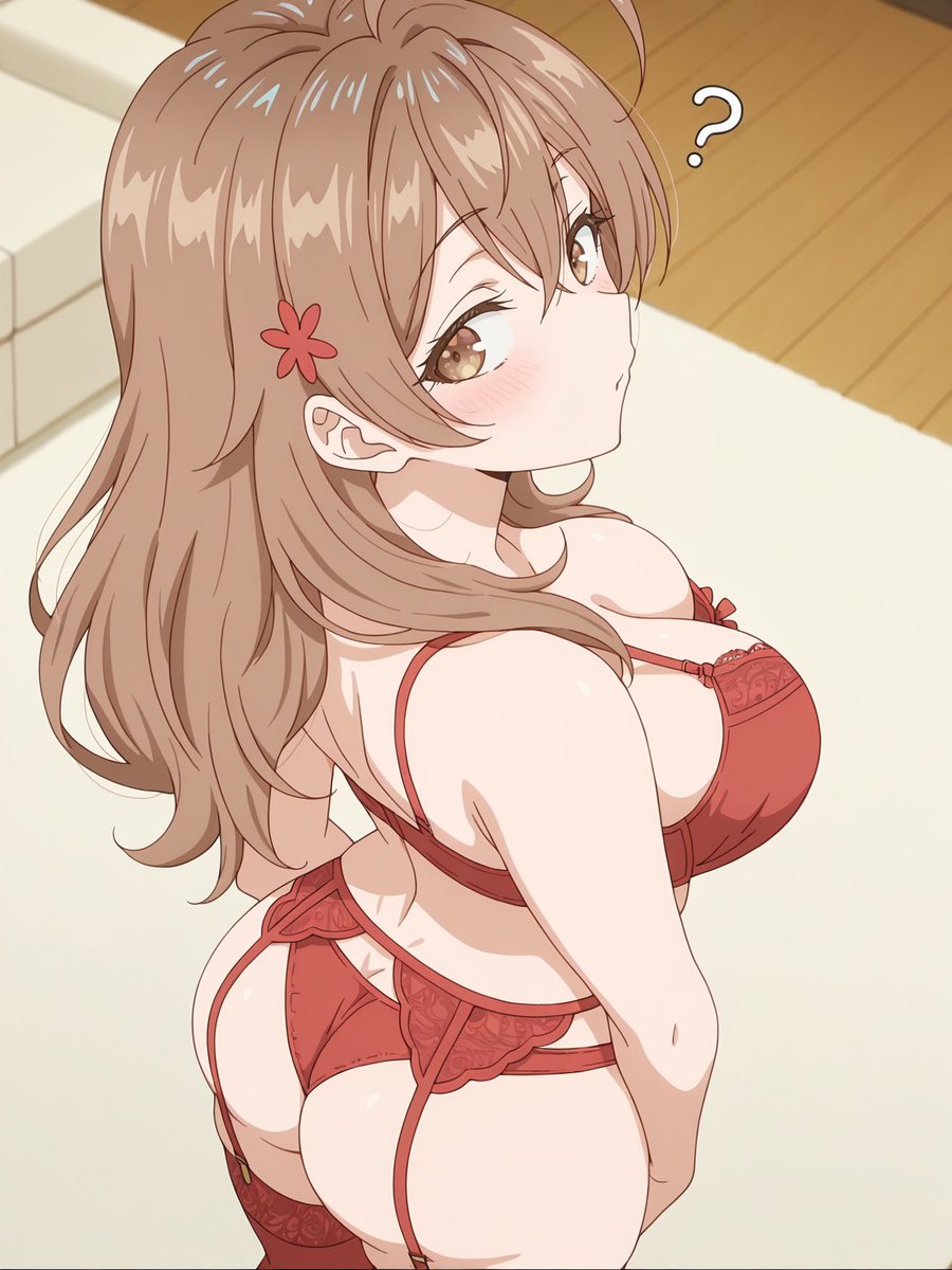 1girls, ai generated, ass, big ass, big breasts, big butt, big thighs, blush, breasts, brown eyes, brown hair, female, goddess, imminent sex, lingerie, lingerie bra, lingerie only, lingerie panties, maria mikhailovna kujou, mommy, queen, red lingerie, red underwear, sexy, sexy pose, standing, staring at viewer, thick ass, thick butt, thick hips, thick thighs, thighs, tokidoki bosotto russian de dereru tonari no alya-san
