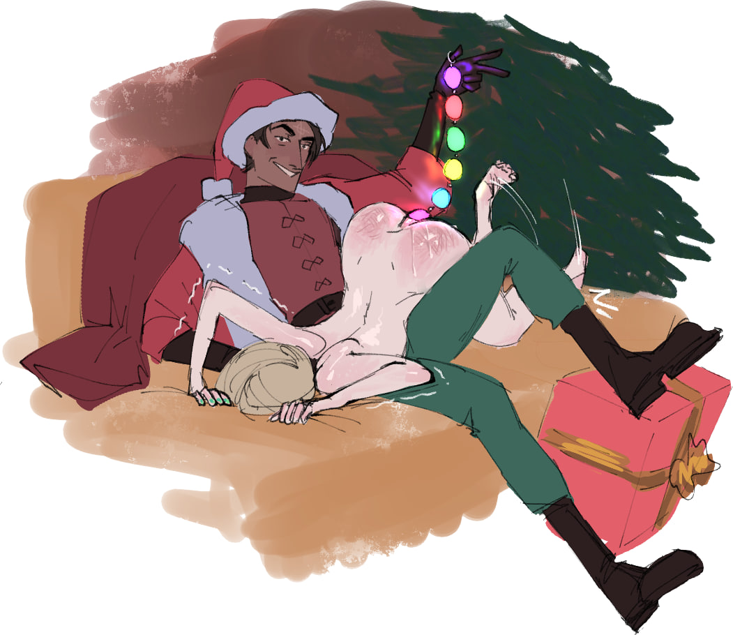 2boys, 2d, asian mythology, bondage, cain (scp), christmas, clothed, clothed male, clothed male nude male, clothing, dark skin, dark-skinned male, femboy, full body, fully clothed, gay, holidays, jack bright, light skin, light-skinned male, male, male only, maledom, malesub, masculine, mythology, nude, nude male, png, scp containment breach, scp foundation, scp scientist, scp-073, sex toy, third subdivision studios, tuokh666, yaoi