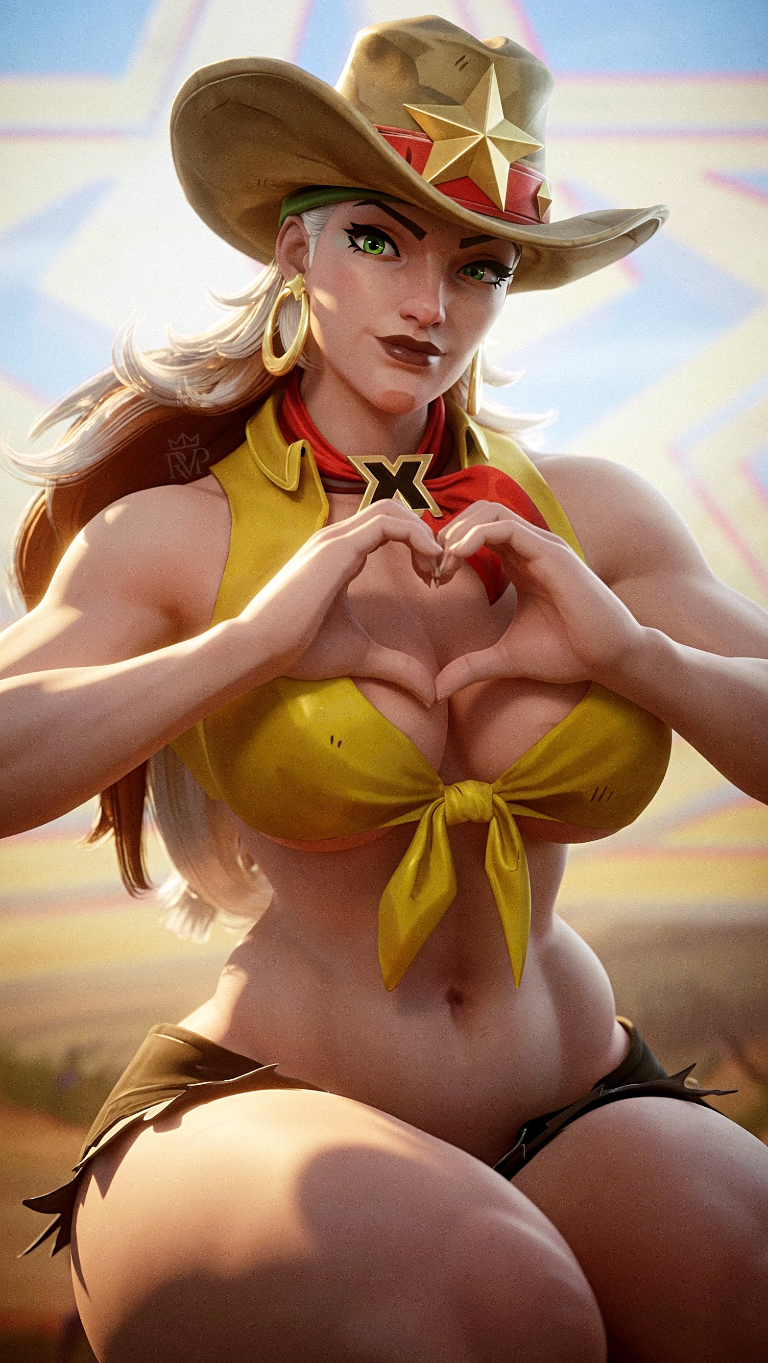 1girls, 3d, ai assisted, alternate breast size, ass, big ass, big breasts, bodysuit, breasts, cowgirl rogue, female, female only, huge ass, huge breasts, large ass, large breasts, marvel, marvel comics, marvel rivals, renanvp, rogue (marvel rivals), rogue (starlit rebel), rogue (x-men), solo, solo female, thick thighs, x-men