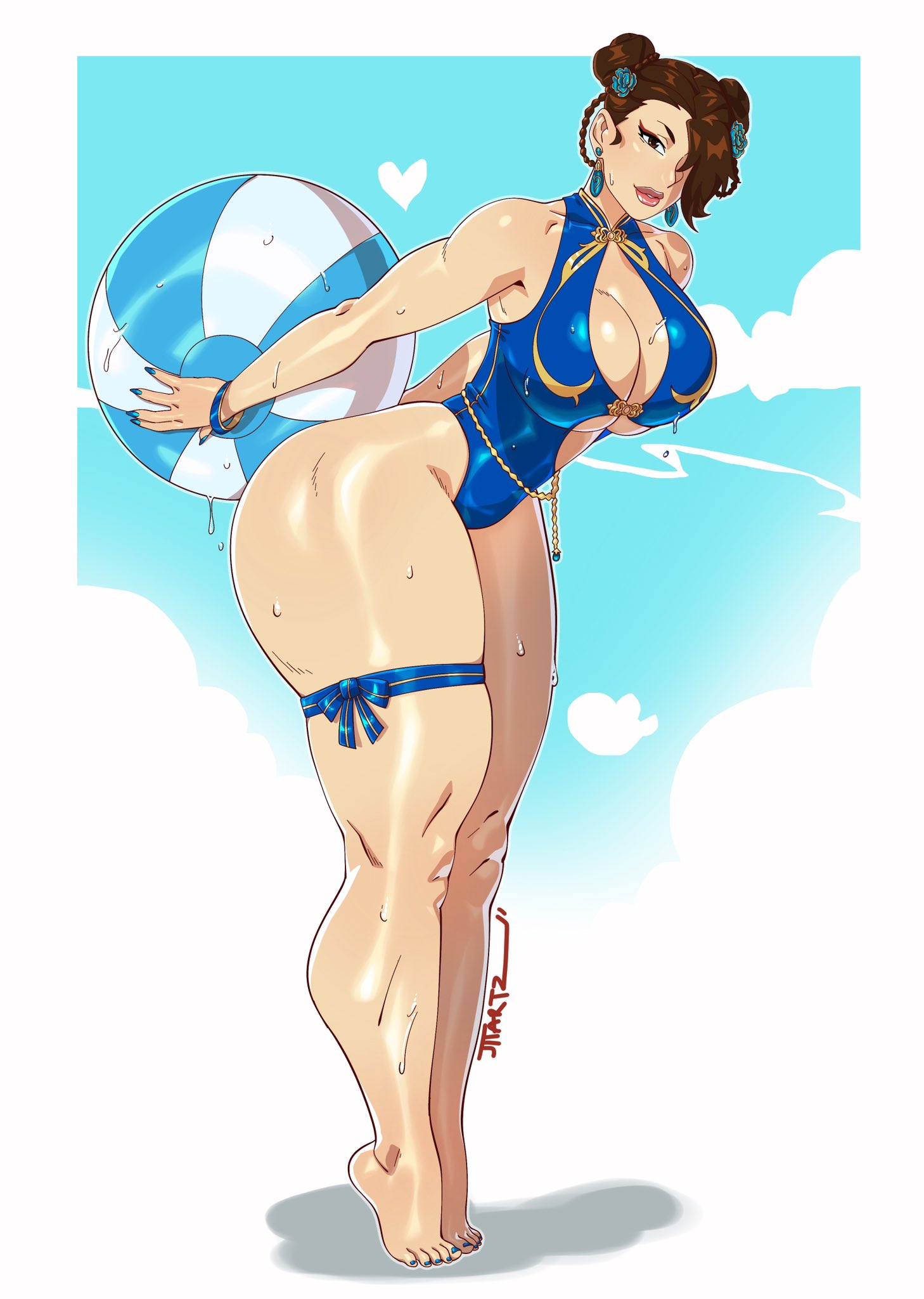 1girls, asian, asian female, ass, big ass, big breasts, big thighs, breasts, bust, busty, capcom, chun-li, curvaceous, curvy, curvy figure, digital media (artwork), female, hips, hourglass figure, huge ass, huge breasts, jtt artz, large ass, large breasts, legs, light skin, light-skinned female, mature, mature female, slim waist, street fighter, street fighter 6, thick, thick hips, thick legs, thick thighs, thighs, thighs bigger than head, voluptuous, waist, wide hips, wide thighs