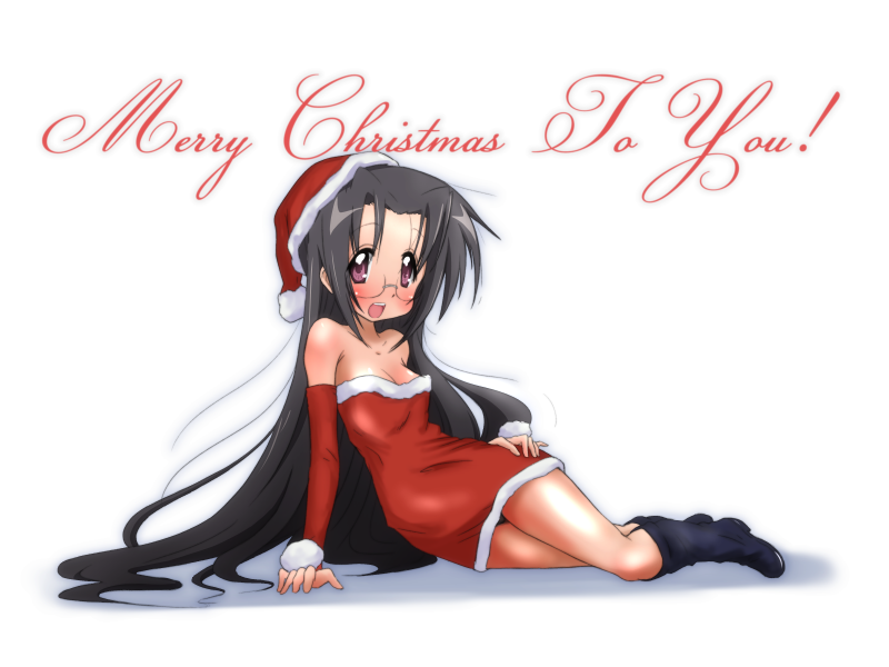 1girls christmas hiyori_tamura lucky_star tagme