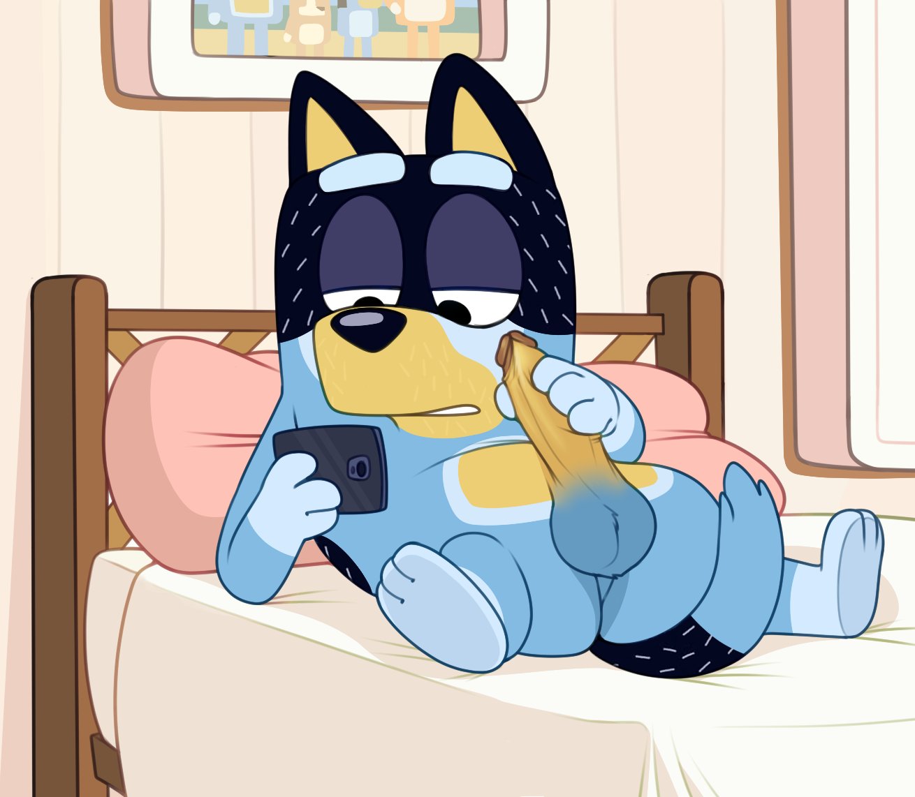 accurate_art_style bandit_(bluey) bandit_heeler big_penis bingo_(bluey) bingo_heeler bluey_(series) bluey_heeler character_request chilli_(bluey) chilli_heeler chipchell disney furry huge_cock penis show_accurate thick_thighs wide_hips