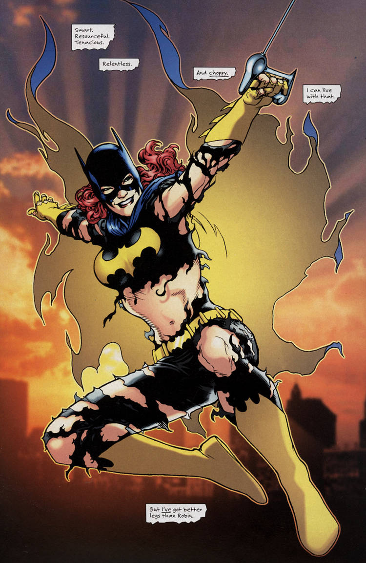 barbara_gordon batgirl battle_damage dc dc_comics stripped waldrobe_malfunction