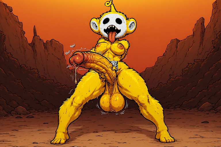 Laa-Laa (Laa-Laa (Teletubbies)) Rule 34 Image