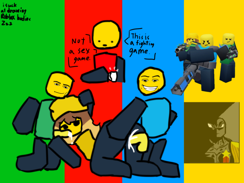 advisor_(doomspire_defense) blowjob brown_hair coffee_cup coffee_mug doomspire_defense gangbang man_face(roblox) roblox roblox_game robloxian sex sex_from_behind sucking_penis survivalist_(doomspire_defense) teamers_(doomspire_defense) yellow_beanie