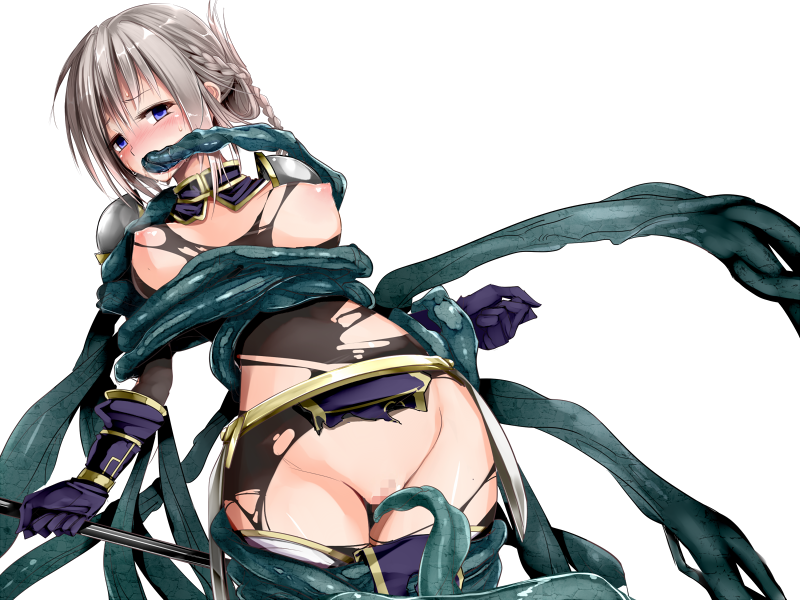 73gou_koudou alpha_channel bad_end blush braids breasts censored defeated female female_focus game_cg game_over gloves grey_hair lilitales lunarie_el_blanca nipples pink_nipples purple_eyes purple_gloves pussy rape solo tentacle torn_clothes transparent_background