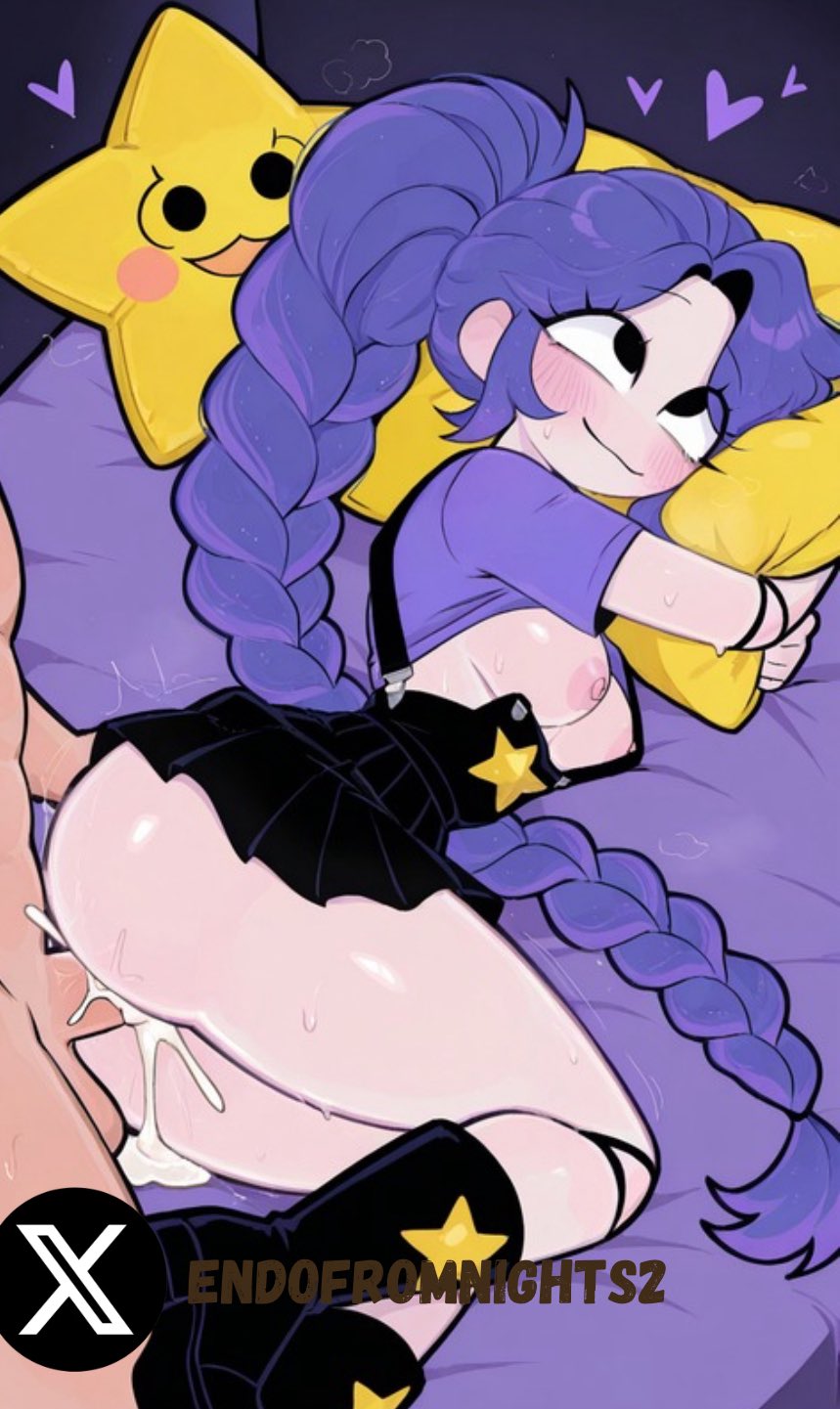 1boy, 1boy1girl, 1girls, 1male, 2026, 2026s, 2d, 2d (artwork), 2d artwork, ai, ai assisted, ai generated, ai-created, alternate ass size, alternate body type, alternate breast size, animate inanimate, anus, ass, back, back view, backboob, backshots, bed, big ass, big breasts, big butt, big thighs, black dress, black eyes, blush, blushing, blushing female, braid, braided hair, braided ponytail, braids, butt focus, creampie, creampied, cum, cum drip, cum in pussy, cum inside, cumshot, curvy, curvy female, curvy figure, digital art, digital drawing, digital drawing (artwork), digital media, digital media (artwork), digital painting, digital painting (artwork), doll, doll girl, doll joints, endofromnights2, eyelashes, eyes rolled back, eyes rolling back, female, female focus, from behind, from behind position, full body, fully clothed, fully clothed female, grabbing, grabbing another's ass, grabbing ass, grabbing from behind, hair, hearts, hearts around head, hugging, hugging pillow, humanoid, humanoid female, inanimate animate, intercourse, large ass, large butt, large thighs, laying on bed, laying on side, leg warmers, legwarmers, lily lovebraids, living toy, long hair, long purple hair, looking back, looking pleasured, male, male/female, mascot horror, mob entertainment, mob games, multiple views, no panties, no underwear, noseless, not furry, on bed, on side, overall dress, overall skirt, overalls, pillow, ponytail, ponytail (hair), ponytail female, poppy playtime, poppy playtime (chapter 5), purple hair, purple shirt, rolled back eyes, rolling eyes, sex, sex from behind, shirt, shirt lift, shirt up, skirt, skirt lift, smile, smiling, suspenders, thick, thick ass, thick butt, thick hips, thick legs, thick thighs, vagina, vaginal, vaginal insertion, vaginal penetration, vaginal sex, video games, warmers, wide hips