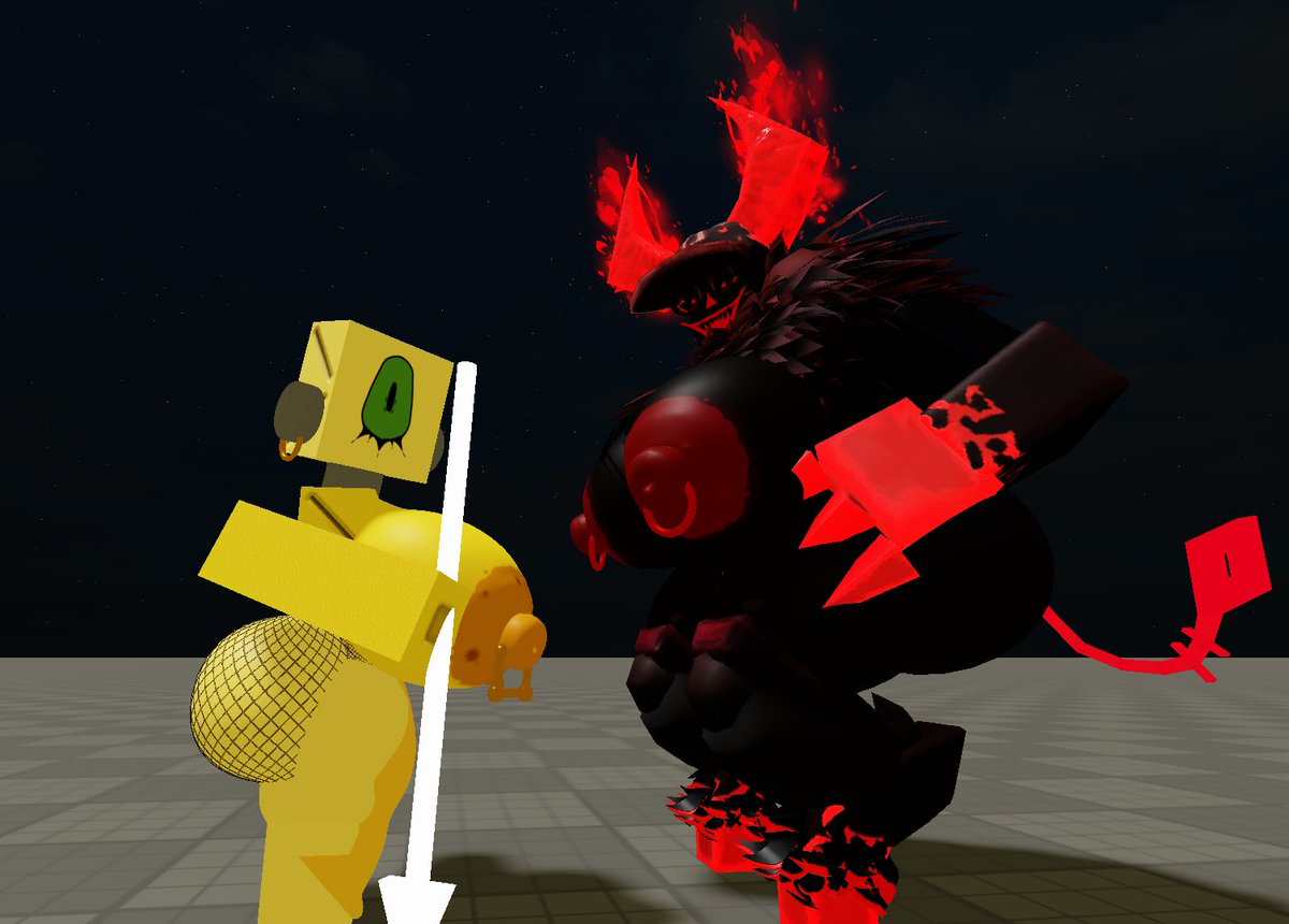 2girls, 3d, big breasts, crossover, die of death (roblox), female, forsaken (roblox), guest 666 (forsaken), harken (die of death), monster girl, roblox, roblox game, slutmoth, tagme