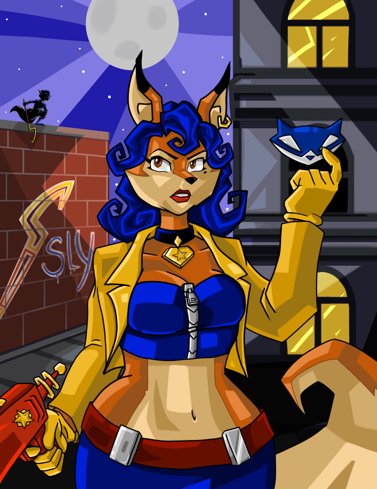 Carmelita Fox (Sly Cooper (Series)) Rule 34 Image