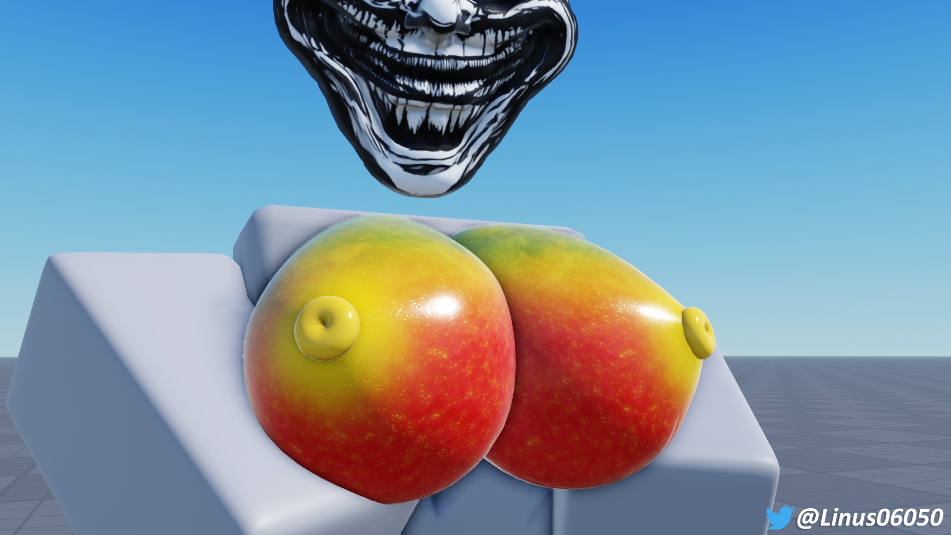 3d, brainrot, linus06050, mango, meme, rig, roblox, roblox background, roblox studio, robloxian, shitpost, tagme, trollface