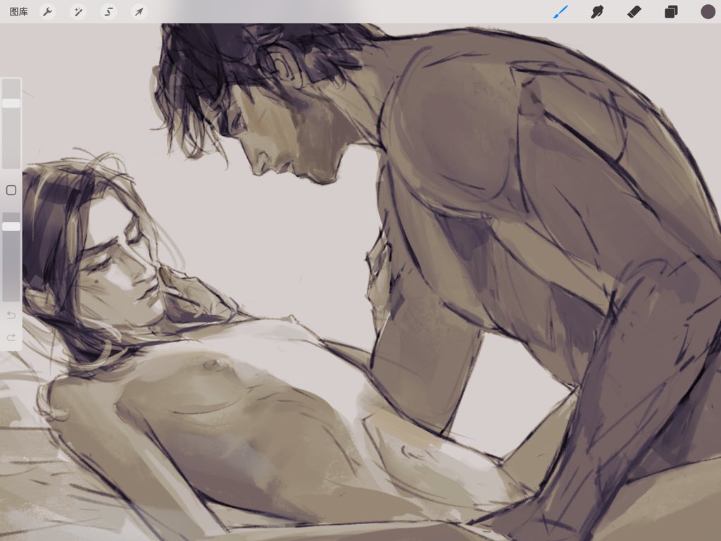 1cuntboy, 1cuntboy1male, 2boys, 2d (artwork), arcane, arcane jayce, arcane viktor, arms, beard, bearded, bed, bedding, bedroom, belly, black hair, blush, boobs out, breasts, breasts out, brown hair, cuntboy, cuntboy focus, cuntboy/male, cuntboysub, daddy and twink, dark skin, dark-skinned male, exposed breasts, exposed nipples, face, femboy, femboy focus, femboy on male, feminine male, gay, gay male, gay sex, grabbing another's breast, hand on legs, hands, jayce, jayce talis, jayvik, latino, latino male, laying down, laying on bed, league of legends, light skin, light-skinned male, loving couple, loving gaze, loving it, male, male focus, male only, male/male, masculine gay, masculine male, mole, mole under eye, muscular, muscular male, naked, naked male, nipples, nipples outside, no penetration, no sex, nude male, pale skin, pale-skinned male, pillow, romantic ambiance, romantic couple, sex, size difference, skinny male, skinny waist, sleeping, small breasts, soft, soft breasts, stomach, sweet, tan skin, tiny breasts, touching face, trans male, trans man, twink, viktor (league of legends), yaoi