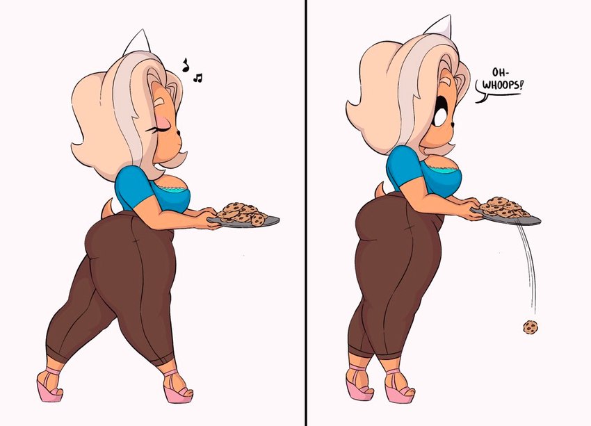 adventure time, artist request, ass, big ass, bronwyn, furry, gilf, heels, source request, thick thighs