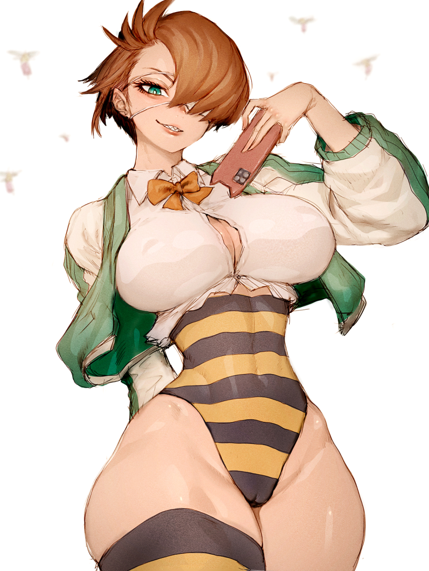 1girls, big breasts, breasts, clothing, female, fumio (rsqkr), kuin hachisuka, my hero academia, solo, tamao oguro, vigilante: my hero academia illegals