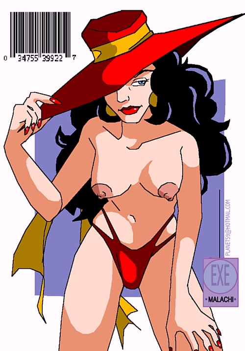 1girls breasts carmen_sandiego female female_only malachi navel nipples nudity solo tagme thong topless where_in_the_world_is_carmen_sandiego where_on_earth_is_carmen_sandiego?