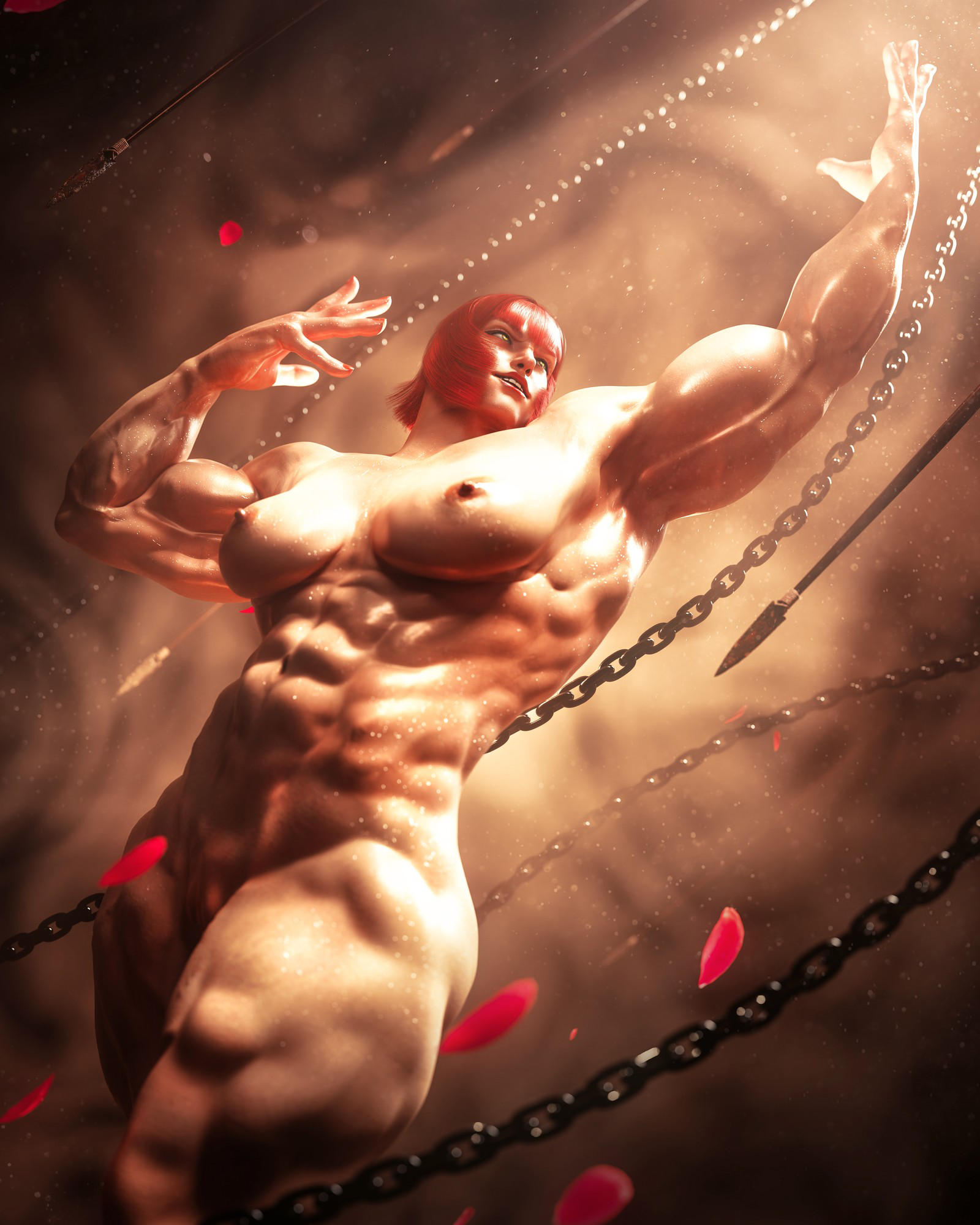 3d abs areolae biceps big_breasts breasts busty female female_focus female_only hourglass_figure italian italian_female marisa_rossetti mikadawn muscles muscular muscular_female muscular_male navel nipples nude nude_female nudity pussy red_hair shaved_pussy short_hair street_fighter street_fighter_6 tagme vagina wide_hips